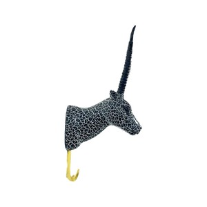 Décoration de salon d'art populaire rétro européen, figurine en résine époxy antilope, décoration murale, décoration de canapé, artisanat - Product Image 5