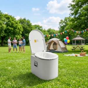 Inodoro Portátil de Alta Capacidad para Viajes Largos, Uso Médico y para Pacientes, Ideal para Campamentos Familiares y Picnics - Product Image 1