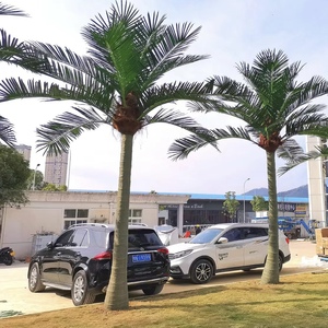 Grande simulation <span class=keywords><strong>de</strong></span> cocotier extérieur simulation <span class=keywords><strong>de</strong></span> palmier cocotier préservé Hôtel restaurant décoration jardin cocotier - Product Image 5