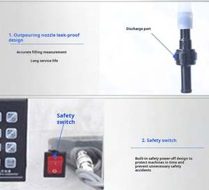 Máquina de Llenado de Sobremesa con Bomba Peristáltica de Control Automático por Pedal para Vino, Líquidos Esenciales, Líquidos Orales, Perfumes y Cosméticos - Product Image 4
