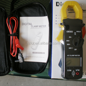 Pinza Amperimétrica Digital EM303 AC, Medidor de Corriente Alterna, Voltímetro, Amperímetro con Alarma Sonora - Product Image 1