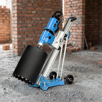 Machine de forage diamantée électrique DD33 Concrete Max 350 mm avec support pour applications de perçage de trous dans le béton, la brique et la maçonnerie