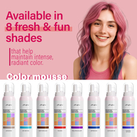 Professionnel 150ml Cheveux Couleur Crème Mousse Coiffante Marque Privée Cheveux Mousse Mousse Cheveux Teinture Mousse Mousse pour Couverture Blanc