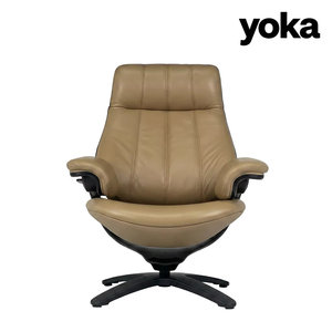 Factory Direct <strong>Sale</strong> New Luxury Genuine Leather <strong>Recliner</strong> <strong>Chair</strong> with Ottoman Custom Ergonomic Swivel Lounge <strong>Chair</strong> for Living Room - Product Image 3