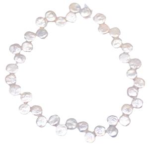 Perlas Barrocas Blancas Naturales de Agua Dulce de 12 mm, Accesorios de Botones con 28 Orificios y Pétalos, Opciones de Color para DIY - Product Image 5