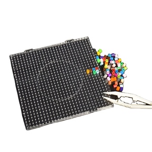 Planche à perles carrées transparente pour perles Perler Hama à fusionner - Product Image 2