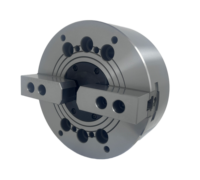 Mandrin hydraulique rectangulaire creux irrégulier Autochuck 2S-10 A8 à 2 mors en acier, précision 10 po, dureté HRC40, 0,05 mm, vitesse max. 4200 tr/min