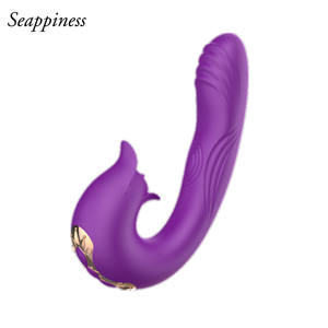 7 Frequentie Zuigen Likken Clitoris Stimulatie G-spot Seksspeeltjes 10 Frequentie Kloppen Massage Paar Masturbator Vagina Vibrator - Product Image 5