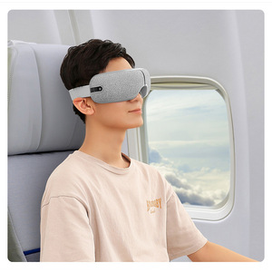 Masque oculaire chauffant intelligent 1000mAh-1200mAh rechargeable par USB pour le soin des yeux et la beauté, usage général - Product Image 1