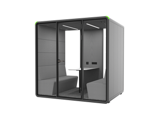 Fabricant de cabines de bureau, couleur personnalisée, cabine de bureau insonorisée mobile pour 4 personnes, système complet de ventilation et d'éclairage - Product Image 3