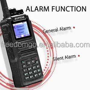 Baofeng Dual Band Radio digitale Mobile a lungo raggio Walkie Talkie IPX7 palmare Smartphone circa 12 ore 10km