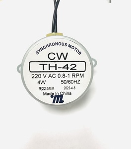 <span class=keywords><strong>Motor</strong></span> de CA 220V 240V 0,8 RPM 1RPM CW 4W 50Hz 60Hz 42tyz <span class=keywords><strong>Motor</strong></span> síncrono de CA - Product Image 4