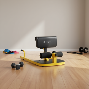 Sistema de gimnasio en casa Soozier 3 en 1, amarillo, máquina para flexiones, abdominales y sentadillas para entrenamiento de fuerza - Product Image 2