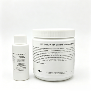 DOWSIL SYLGARD 184 Kit Elastomero Siliconico Trasparente Biomedico PDMS per Microfluidica Uso Laboratorio 500g - Product Image 1