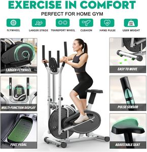 จักรยานออกกำลังกายแบบวงรีสำหรับใช้ในบ้าน ราคาประหยัด รุ่น OB8008 Orbitrac Bike Trainer OB8008 - Product Image 5