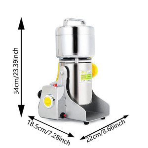 Moulin à épices, riz et poivre haute vitesse Boou Grain <span class=keywords><strong>Moulinex</strong></span> 400g pour petites entreprises - Product Image 6