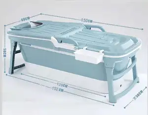 Hot Sale Winter <strong>Bath</strong> Large 1.5M <strong>Foldable</strong> Plastic <strong>Bath</strong> Tub for Adults Portable - Product Image 6
