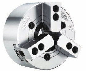 Máy tiện 8 inch Chuck thủy lực, Đường kính ngoài 210mm, đường kính Xuyên Lỗ 66mm, lỗ bên trong lớn 3 hàm mâm cặp thủy lực - Product Image 3