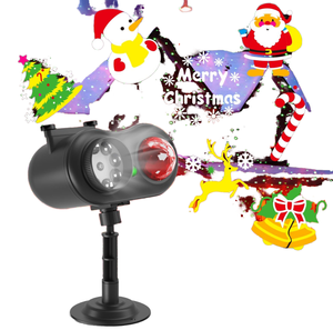 LED Projector <b>Lights</b> Outdoor Waterproof 2-in-1 Ocean Effect Holiday <b>Lights</b> 16 Patterns 10 Colors Christmas Decoration <b>Light</b> - Product Image 1