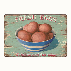 Letrero Metálico Decorativo <span class=keywords><strong>de</strong></span> Pared para Hogar, Tienda o Granja, con Diseño Vintage <span class=keywords><strong>de</strong></span> Pollo Feliz, Gallina, Pato, Cerdo y Leche, Placa <span class=keywords><strong>de</strong></span> Estaño Retro AL006 - Product Image 2