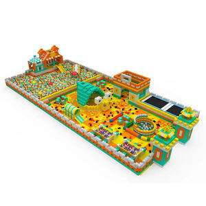 Estimule la creatividad con la Casa de Juegos Suave y Espaciosa y el Centro de Actividades para Niños Pequeños con Piscina de Pelotas Profunda para Diversión en Interiores y Exteriores - Product Image 3