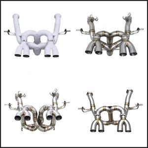 Tubi di Scarico OEM per Lamborghini Revuelto, Pacchetto Scarico F1 da Corsa, Sistema di Scarico con Tubo X, Suono F1 Boska Autosports - Product Image 1