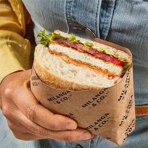 New Recycled Material <b>Food</b> Grade <b>Wrapping</b> <b>Paper</b> Custom Design Print Brand Parchment Greaseproof <b>Paper</b> - Product Image 3