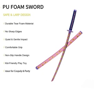 Spada in Schiuma per Cosplay Stile <span class=keywords><strong>Anime</strong></span>, Arma per Giochi di Ruolo, Accessorio Sicuro in PU Leggero e Resistente, Giocattolo per Addestramento per Bambini 8+, OEM, Vendita all'Ingrosso - Product Image 3