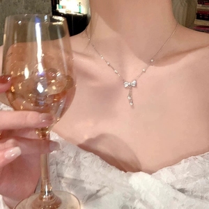 <span class=keywords><strong>Collier</strong></span> <span class=keywords><strong>de</strong></span> <span class=keywords><strong>perles</strong></span> <span class=keywords><strong>de</strong></span> luxe personnalisé à bas <span class=keywords><strong>prix</strong></span> 614, plaqué or 18 carats, acier inoxydable, cadeau féminin, pendentif tendance, chaîne <span class=keywords><strong>de</strong></span> bijoux pour femmes - Product Image 6