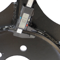 Jantes pleines en acier au carbone pour machines de repiquage de rizières à grande vitesse, 1.3x1.3x0.08 1300*80mm pour tracteurs