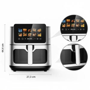 Friggitrice ad Aria Elettrica Multifunzione Grande da 8L, 10L, 12L in Acciaio Inossidabile, Forno Digitale per Frittura ad Aria da 8-12 Litri - Product Image 5
