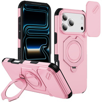Étui de protection coulissant pour appareil photo Lichicase pour Realme 16 16 Pro+ Note 80, coque arrière antichoc avec coussin d'air
