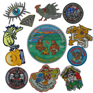 Özel Tasarım Giyim Nakış Yamaları Hayvan Figürlü Dokuma Ekolojik 3D LOGO İşlemeli Ütüyle Yapıştırılabilir Dikilebilir Giyim Yaması - Product Image 4