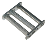 Sangle réglable en acier avec boucle coulissante Tri-Glide de 2 pouces pour accessoires intérieurs de voiture, sécurité TER-B023
