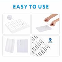 Étiquettes d'expédition A4 Express, 30 pièces par feuille, autocollantes, étiquettes FBA, imperméables, laminage brillant, impression laser/jet d'encre, adresse