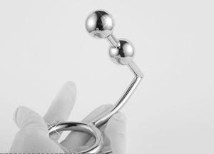 Kait Anal seks <span class=keywords><strong>Vagina</strong></span> berongga bola tunggal bola ganda logam kualitas terbaik - Product Image 3