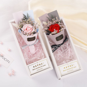 Bouquet di Fiori Eterni Conservati dello Yunnan, Regalo per Proposta di Matrimonio, San Valentino e Compleanno - Product Image 2