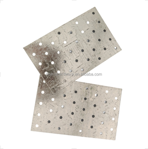 Piastra di Giunzione in Acciaio Zincato Anticorrosione, Connettore per Tralicci a Immersione a Caldo per Strutture in Legno - Product Image 4