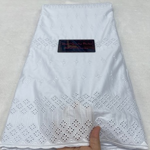 Gran oferta 100% telas de encaje polaco suizo africano de algodón para hombres <span class=keywords><strong>vestidos</strong></span> de novia tela bordada para hombres - Product Image 1