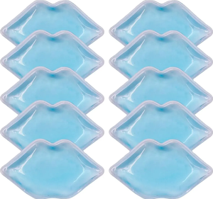 2026 Compresse de gel réutilisable en forme de lèvres, chaud/froid, personnalisée, pour les lèvres |   Compresse rafraîchissante pour soulager la douleur et les gonflements après une chirurgie des lèvres, soin de beauté - Product Image 5
