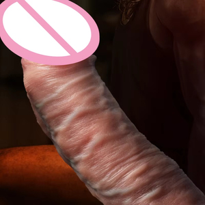 Jouets sexuels unisexes pour adultes, vibromasseur réaliste en silicone liquide veiné, doux, 100% imperméable, écologique, portable, gros gode anal - Product Image 3