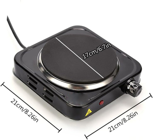 High-Quality 2 <b>Plates</b> 1500W 1000W Burner <b>Hot</b> <b>Plate</b> Mini Electric Stove <b>Double</b> Cooking Oven Newest Infrared Electric Stove - Product Image 5