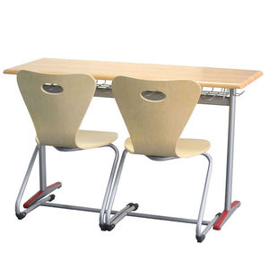 Ensemble bureau et chaise d'école Lin Ying 600x400x760mm, style moderne minimaliste pour utilisation en classe - Product Image 2