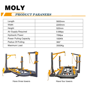 Attrezzatura per la riparazione della carrozzeria MOLISPEED per officine di assistenza auto - Product Image 2