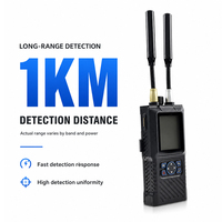 Detector de Drones Portátil de Banda Ultra Ancha de 0-8000MHz, Dispositivo de Detección de UAV con Captura de Video FPV