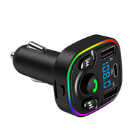 G47 20W untuk Pemutar MP3 Mobil Modulator FM Dual USB Type-C PD QC3.0 5V/3A Pengisi Daya OTP untuk Laptop Jam Tangan Pintar Earphone