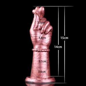ของเล่นทางเพศรูปมือทำจากซิลิโคน SXXY สำหรับสอดใส่ทางทวารหนัก ของเล่นเซ็กส์รูปทรงเอเลี่ยนสำหรับการสำเร็จความใคร่ทางช่องคลอดและทวารหนัก จุกสอดก้น ของเล่นทางเพศสำหรับผู้หญิงและผู้ชาย - Product Image 2