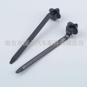 Attaches de câbles en nylon noires autobloquantes, 50 pièces, pour le fixation de câbles électriques automobiles - Product Image 5