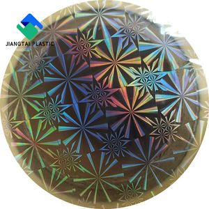 <span class=keywords><strong>Film</strong></span> holographique à motif d'étoile transparente Jiangtai <span class=keywords><strong>Film</strong></span> de stratification thermique Bopp - Product Image 4