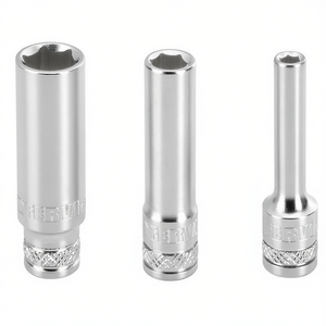 Fervi Long Hexagon <b>Socket</b> Wrench 10mm 12mm 13mm Chrome Vanadium Steel - Product Image 2